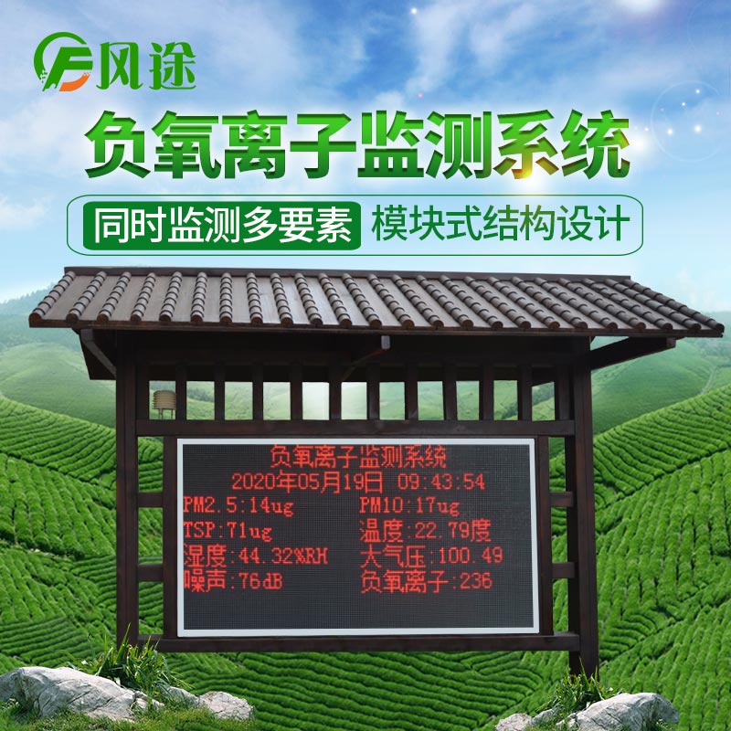 景區(qū)負(fù)氧離子監(jiān)測(cè)站的用途